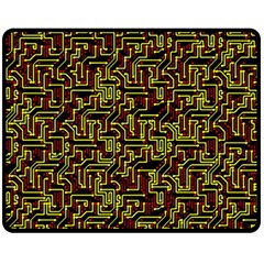 Rby-c-2-5 Fleece Blanket (medium)  by ArtworkByPatrick