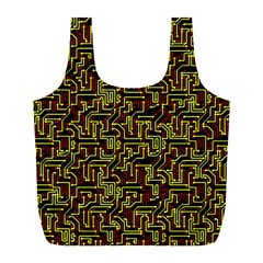 Rby-c-2-5 Full Print Recycle Bag (l) by ArtworkByPatrick