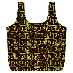 Rby-c-2-5 Full Print Recycle Bag (xl) by ArtworkByPatrick