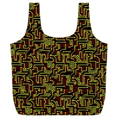 Rby-c-2-5 Full Print Recycle Bag (xxl) by ArtworkByPatrick