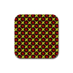 Rby-c-2-6 Rubber Square Coaster (4 Pack)  by ArtworkByPatrick