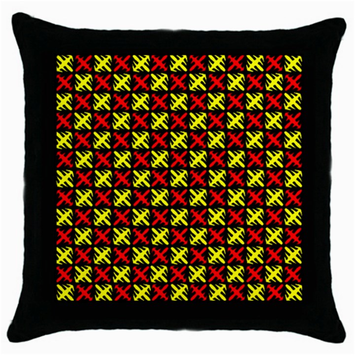 RBY-C-2-6 Throw Pillow Case (Black)