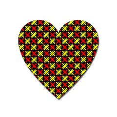 Rby-c-2-6 Heart Magnet by ArtworkByPatrick