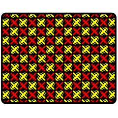 Rby-c-2-6 Double Sided Fleece Blanket (medium)  by ArtworkByPatrick