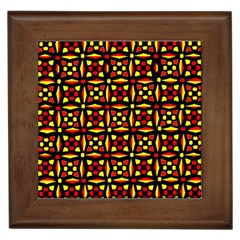 Rby-c-2-7 Framed Tile by ArtworkByPatrick