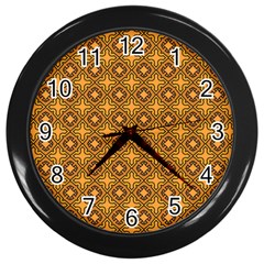 Almedina Wall Clock (black) by deformigo