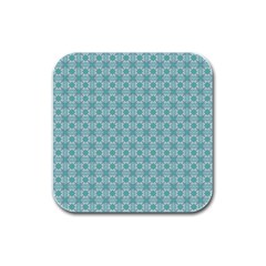 Minto Rubber Square Coaster (4 Pack)  by deformigo