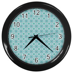 Minto Wall Clock (black) by deformigo