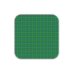 Esmeralda Rubber Square Coaster (4 Pack)  by deformigo