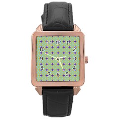 Traggina Rose Gold Leather Watch 