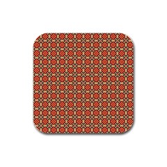 Tinabia Rubber Square Coaster (4 Pack)  by deformigo