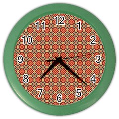 Tinabia Color Wall Clock by deformigo