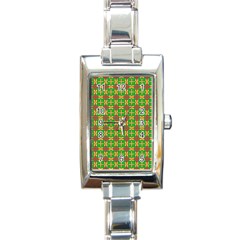 Yasawa Rectangle Italian Charm Watch by deformigo