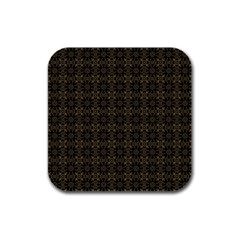 Sikanni Rubber Square Coaster (4 Pack)  by deformigo