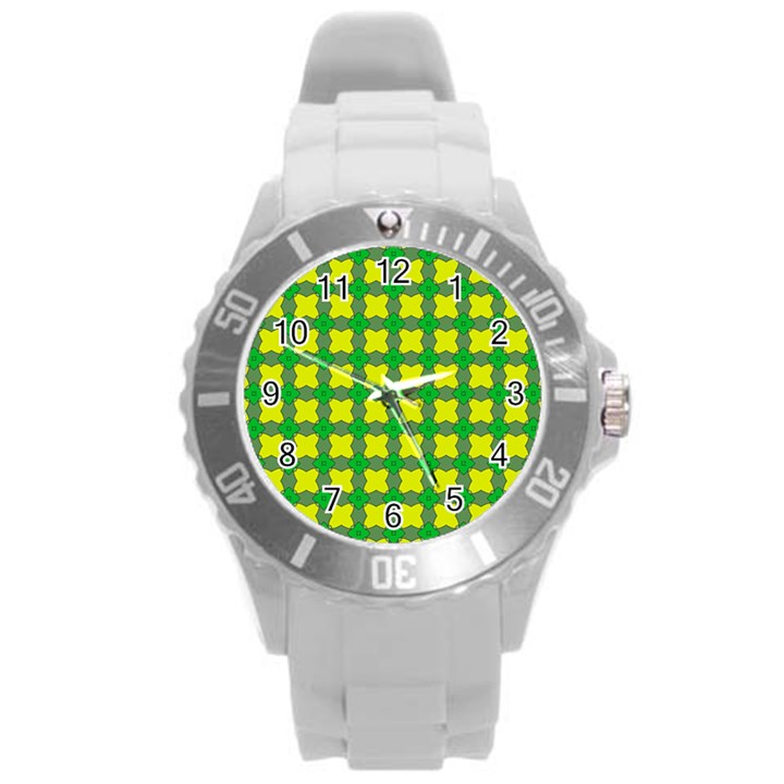 Zembria Round Plastic Sport Watch (L)