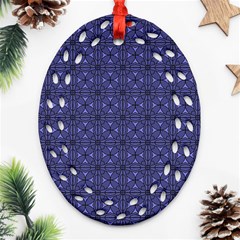 Sakami Oval Filigree Ornament (Two Sides)