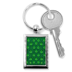 Smiling Happy Ones In The Fauna Key Chain (rectangle) by pepitasart