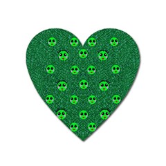 Smiling Happy Ones In The Fauna Heart Magnet by pepitasart