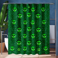 Smiling Happy Ones In The Fauna Shower Curtain 60  X 72  (medium)  by pepitasart