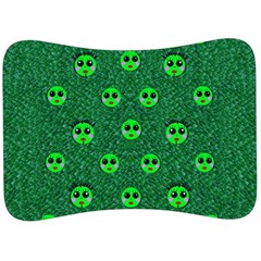 Smiling Happy Ones In The Fauna Velour Seat Head Rest Cushion by pepitasart