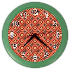 Kadomo Color Wall Clock by deformigo