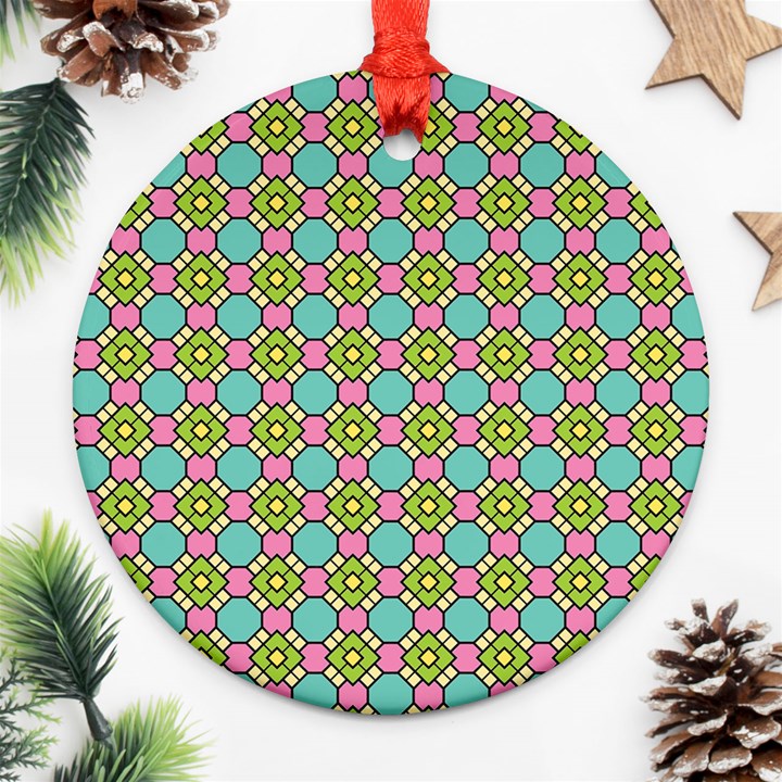 Forio Round Ornament (Two Sides)