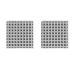 Argenta Cufflinks (Square) Front(Pair)