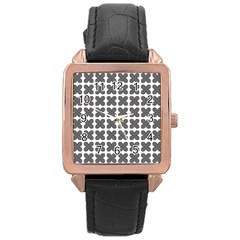 Argenta Rose Gold Leather Watch  by deformigo