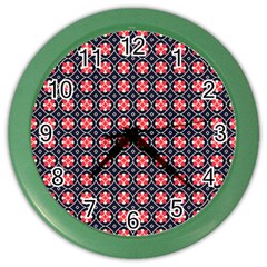 Maria Mai Color Wall Clock by deformigo