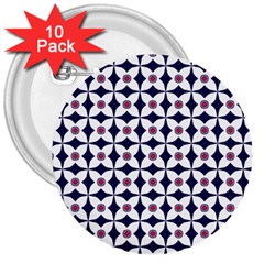 Tomino 3  Buttons (10 Pack)  by deformigo