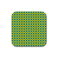 Bisento Rubber Square Coaster (4 Pack)  by deformigo