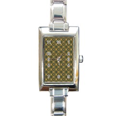 Delford Rectangle Italian Charm Watch by deformigo