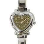 Delford Heart Italian Charm Watch Front