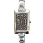 Aranyel Rectangle Italian Charm Watch Front