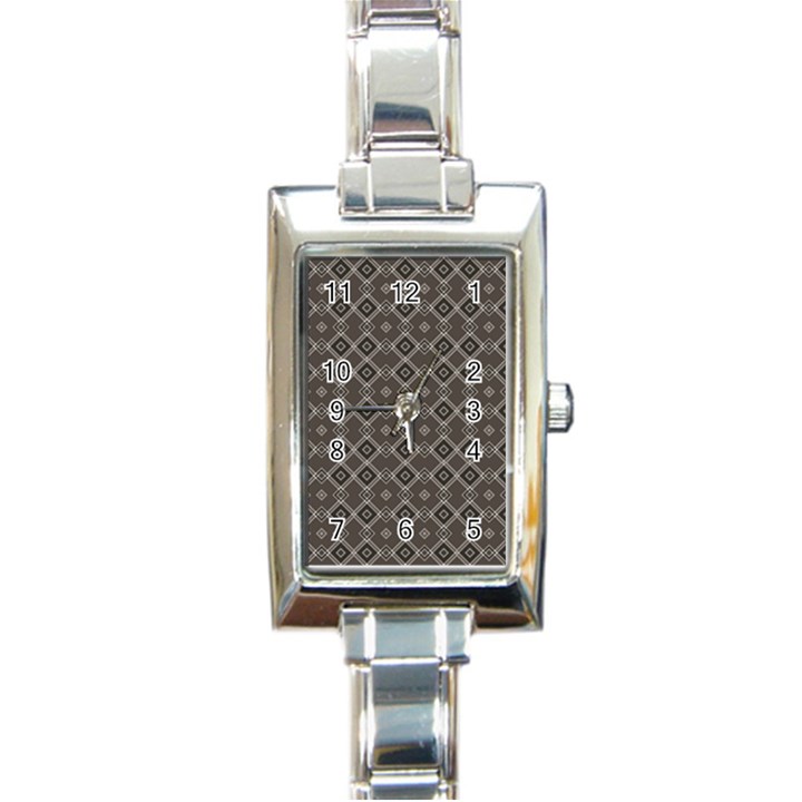 Aranyel Rectangle Italian Charm Watch