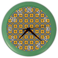 Arismendi Color Wall Clock by deformigo