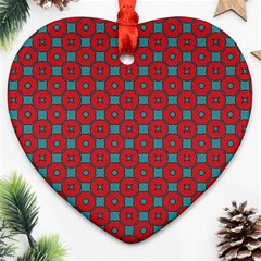 Nukanamo Heart Ornament (two Sides) by deformigo