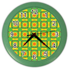 Nadallaa Color Wall Clock by deformigo