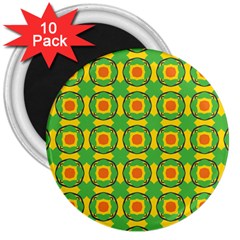 Nadallaa 3  Magnets (10 Pack)  by deformigo