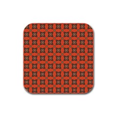 Geremea Rubber Square Coaster (4 Pack)  by deformigo