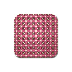 Marsal Rubber Square Coaster (4 Pack)  by deformigo