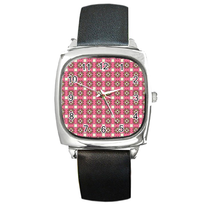 Marsal Square Metal Watch