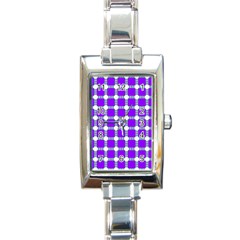 Tortola Rectangle Italian Charm Watch by deformigo