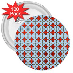 Montalvo 3  Buttons (100 Pack)  by deformigo