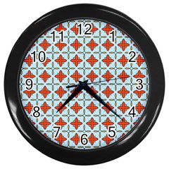 Montalvo Wall Clock (black) by deformigo