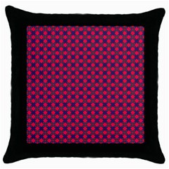 Flowerick Throw Pillow Case (black) by deformigo