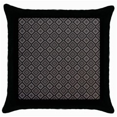 Dorris Throw Pillow Case (black) by deformigo