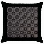 Dorris Throw Pillow Case (Black) Front