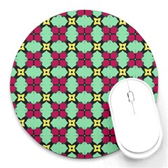 Nuria Round Mousepads