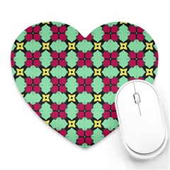 Nuria Heart Mousepads by deformigo